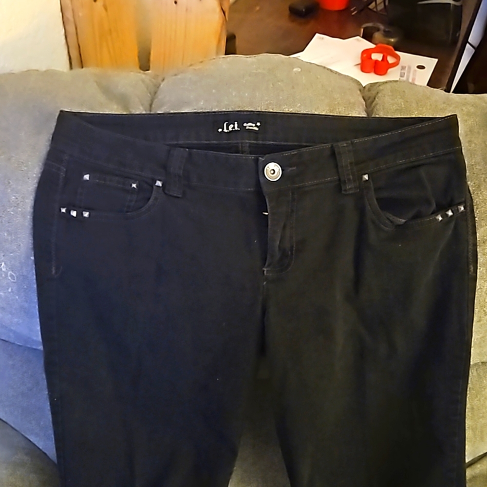 Vintage Ladies pants, Lei Ashley trouble size 17. Black,